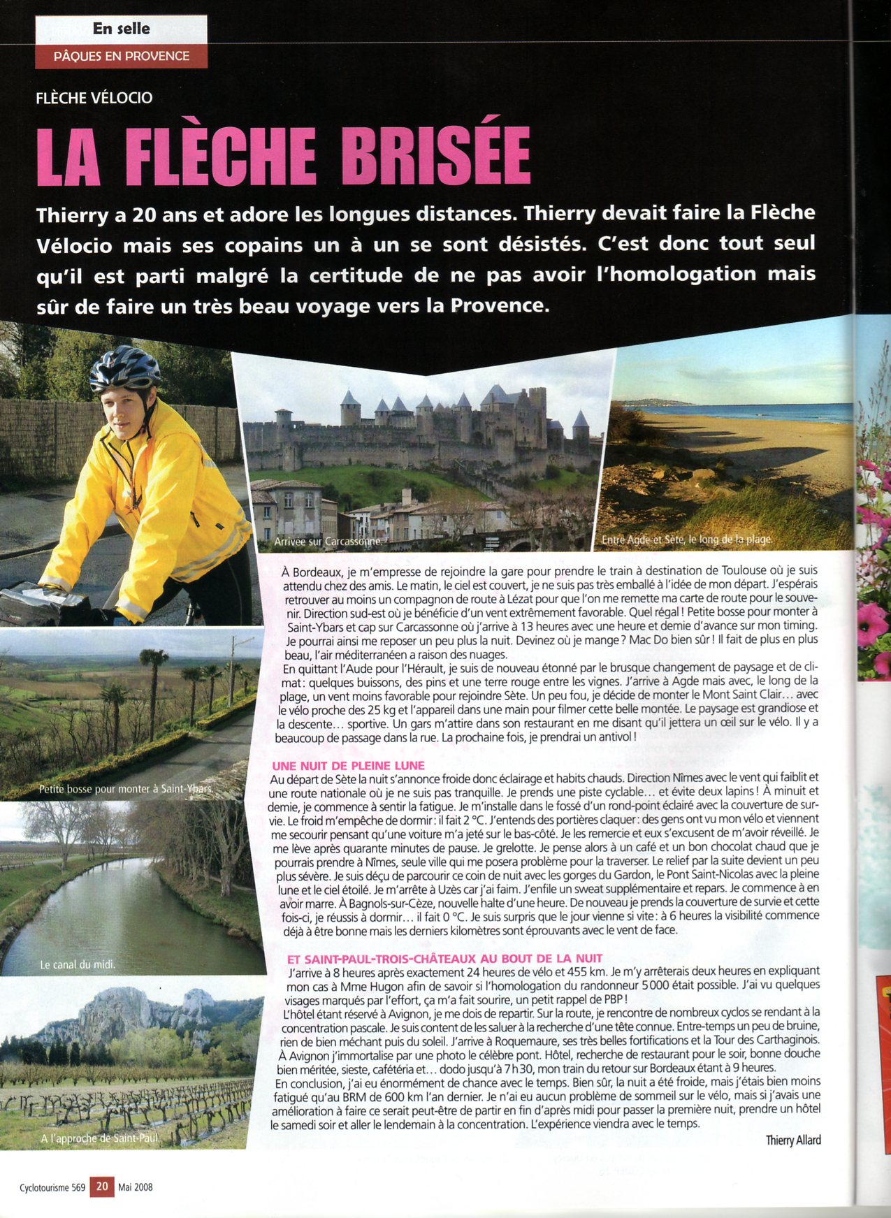 CR Titius Flèche vélocio - Page 2 Cyclotourisme mai 2008